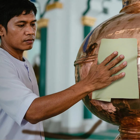 Lyocell Polishing Cleaning Cloth,Infused with nano-silver antibacterial agent