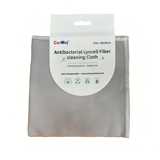 Lyocell Polishing Cleaning Cloth,Infused with nano-silver antibacterial agent